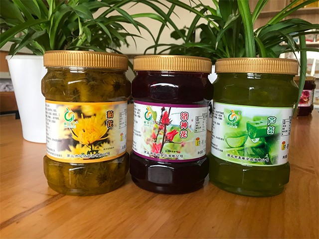 菊花花茶、洛神花花茶、蘆薈花茶